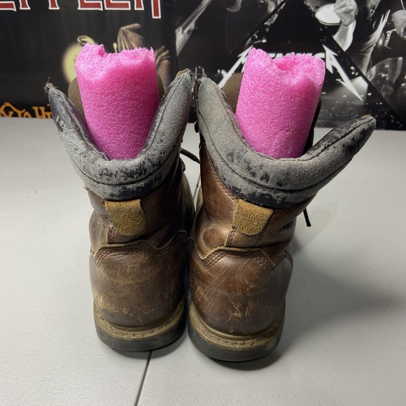 Chippewa Birkhead 8" Steel Toe Work Boot Brown Mens Size 9.5 M - Picture 6 of 8